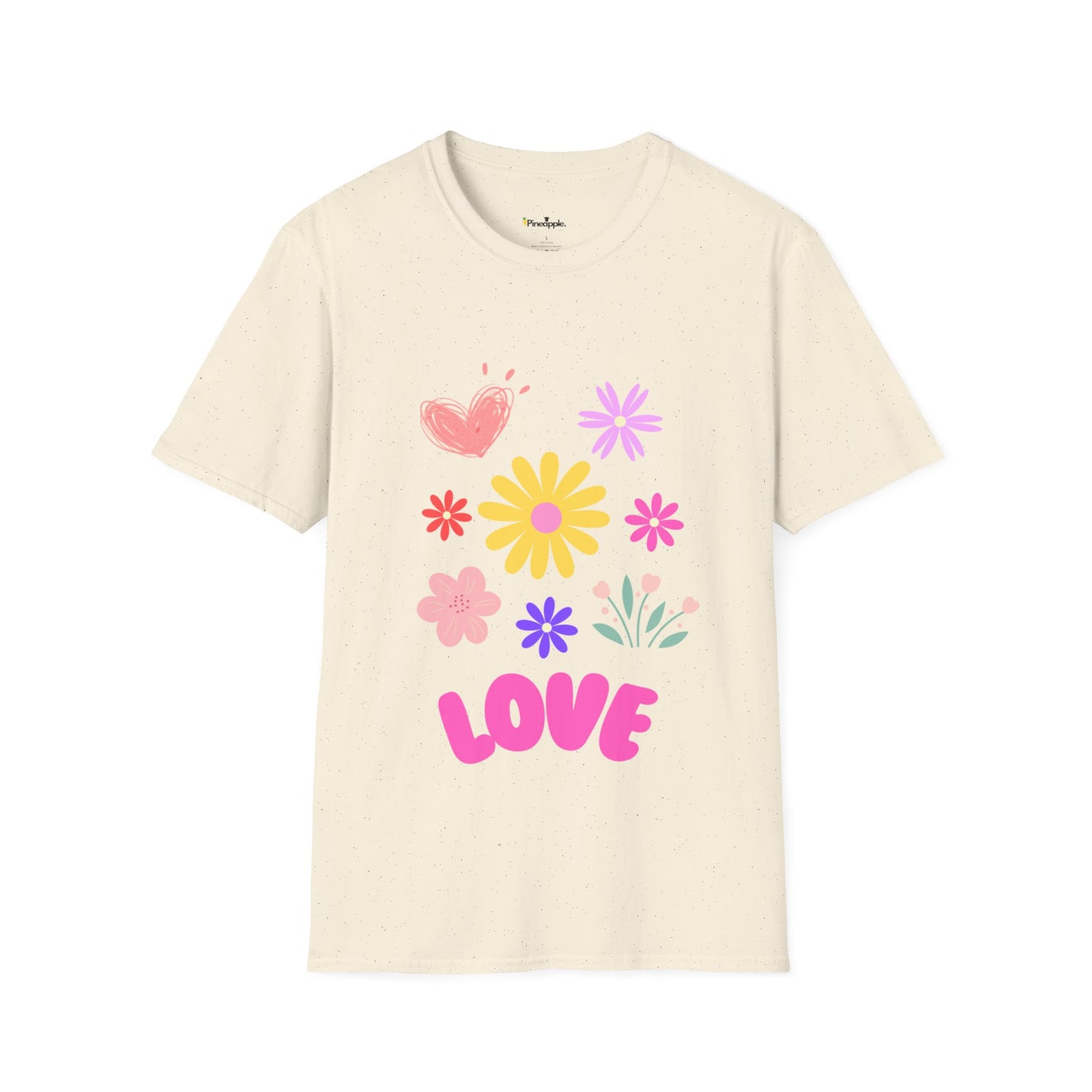 Floral Love T-Shirt By Pineapple.