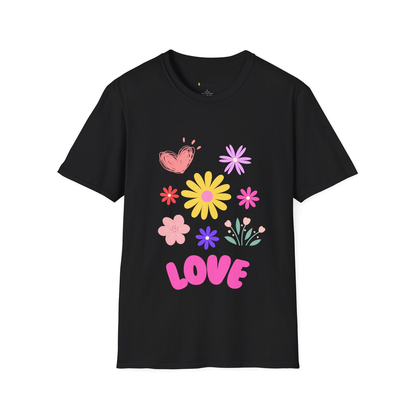 Floral Love T-Shirt By Pineapple.