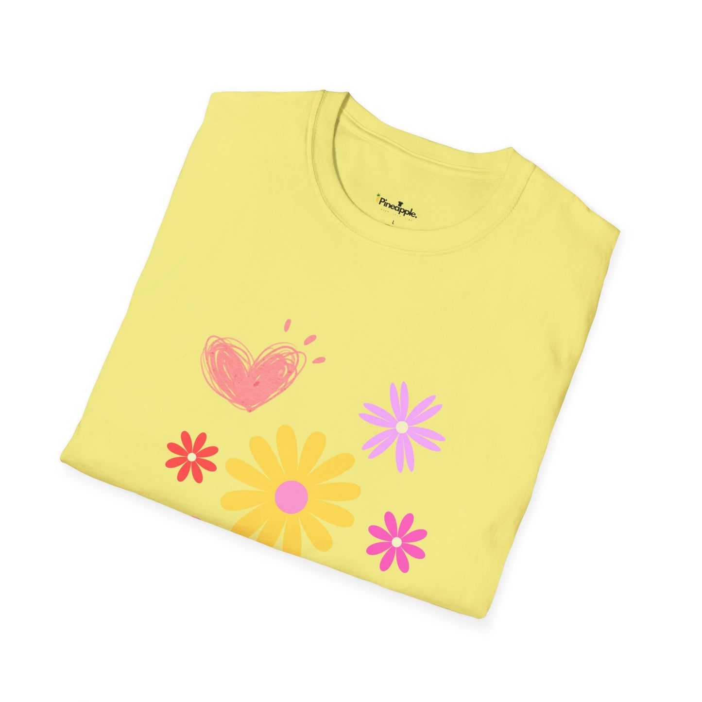 Floral Love T-Shirt By Pineapple.