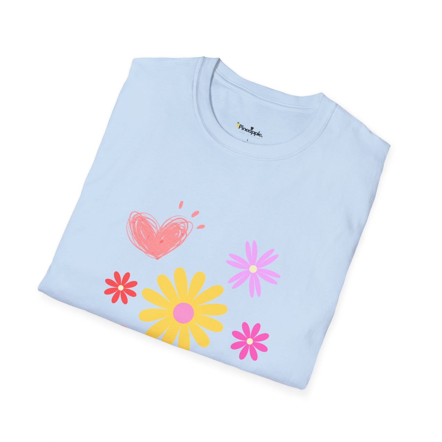 Floral Love T-Shirt By Pineapple.