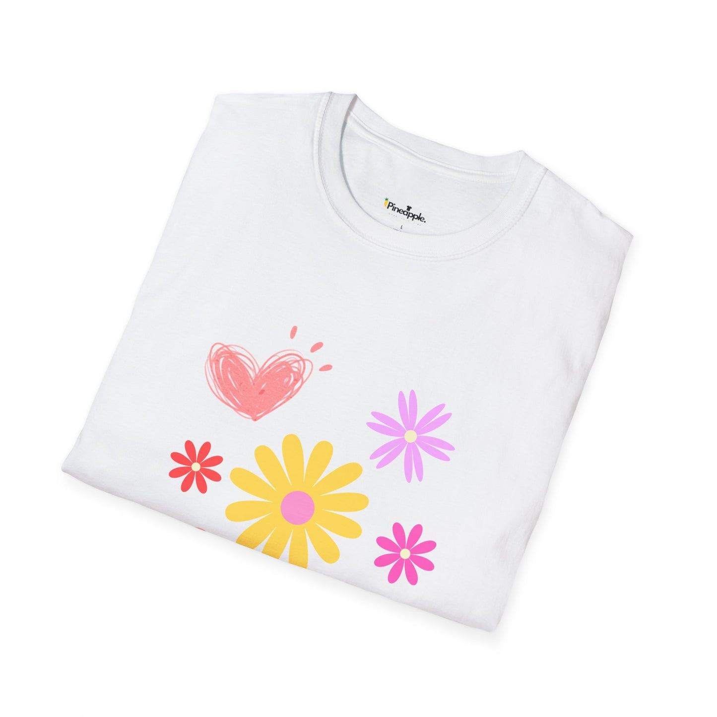 Floral Love T-Shirt By Pineapple.